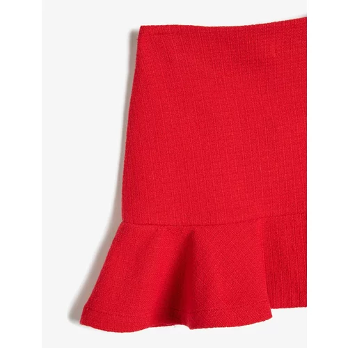 Koton 3skg70039aw Girl Skirt Red