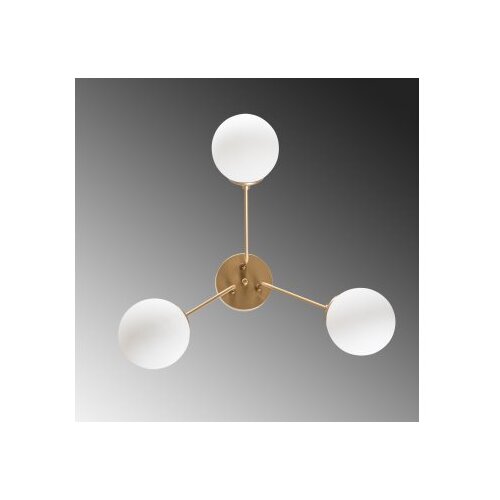 Opviq Luster Orion-13956, 56cm, IP20, Bijelo-zlatna boja Slike