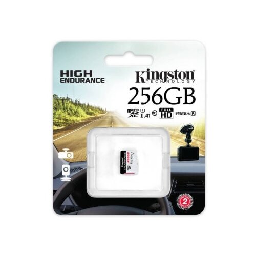 Kingston High Endurance/flash pomnilni&amp;scaron;ka kartica/256 GB/microSDXC UHS-I U1 SDCE/256GB Slike