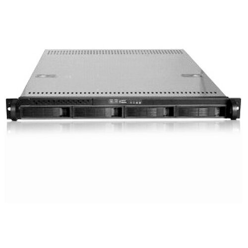  rack-mount 1U/19" storage kućište, eatx 12"x13" mb format, on/off + reset + usb 2.0 + slim dvd + 4 x 3.5" hot-swap sata/sas napred, 1 x card slot pozadi, 5 x fan 40mm, mesto za 1U psu do 500W, dub. 650mm (NI-N140R) Cene