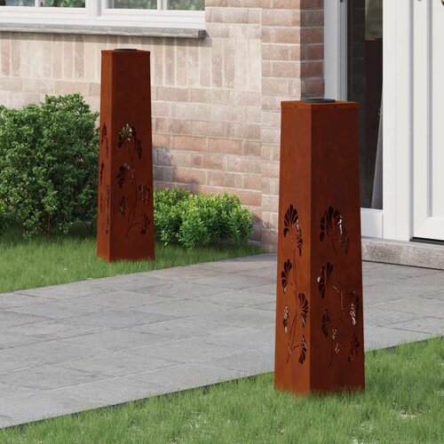  Solarna LED svjetlost za stazu 2 pcs Corten čelik Corten čelik Cene