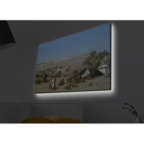 Wallity Zidna slika sa LED osvetljenjem 4570MDACT-007, 45x70 cm Cene