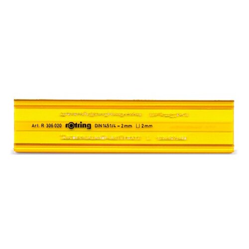 Rotring Šablona – Črke - 2 mm Cene