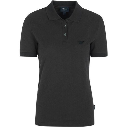 Armani Jeans Polo majice kratki rokavi - Črna Slike