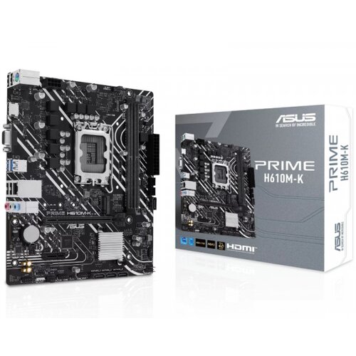 Asus PRIME H610M-K ARGB/matična plo&amp;scaron;ča/mikro ATX/LGA1700 Vtičnica/H610 90MB1G90-M0EAY0 Slike