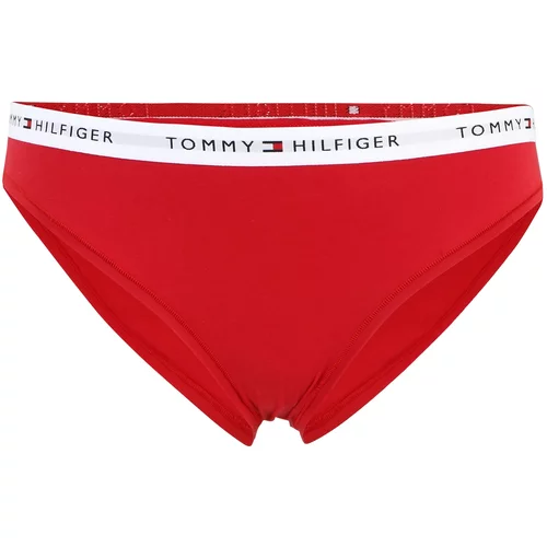 Tommy Hilfiger Underwear Plus Spodnje hlačke rdeča / bela