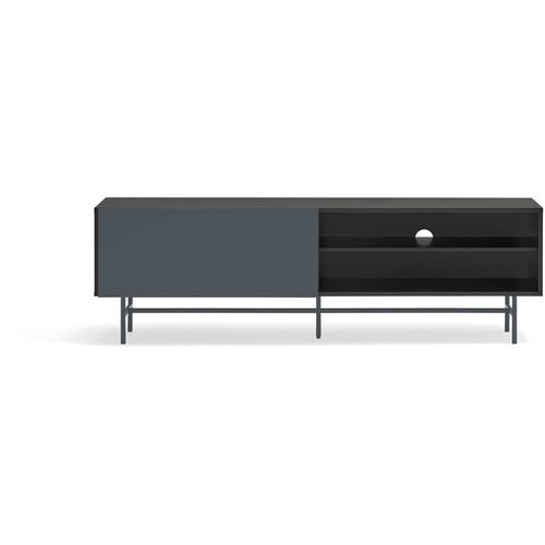 Teulat Crna/antracitno siva TV komoda 180x56 cm Nube &amp;ndash; Slike