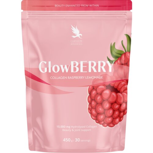 Carnium Botanicals GlowBERRY kolagenska malinova limonada - 450 g Cene