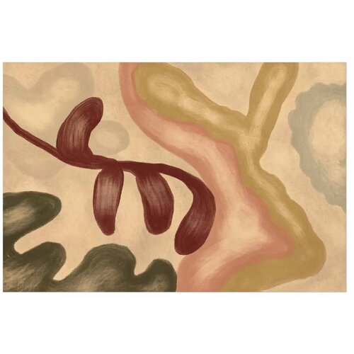  Plakat Colorful Shapes - worn figures in lime wash technique 60x40 Cijene