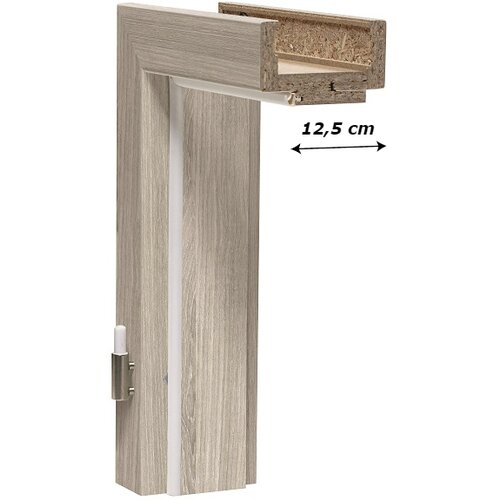 x dovratnik lamineo GLN38 (š v: 650 2.000 mm, širina zida: 12,5 cm, din lijevo, srebrni hrast) Cijene