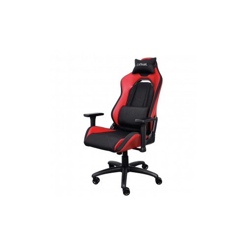Trust GXT 714R gaming stolica RUYA, crvena, udobna, podesiv ergonomska, eko materijal Slike