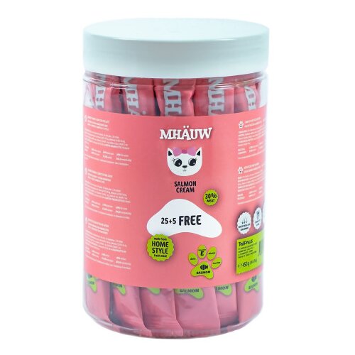 MHAUW Hrana za mačke mesni narezak sa lososom 30x15g MS30 Cijene