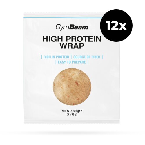 GymBeam high protein wrap 12 x 225 g Cene