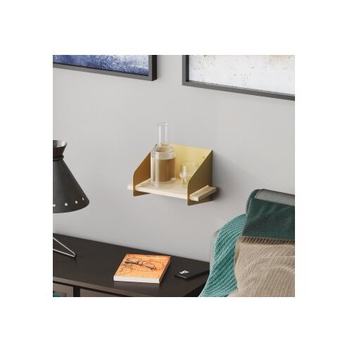 Hanah home zidna polica short arm gold Cene