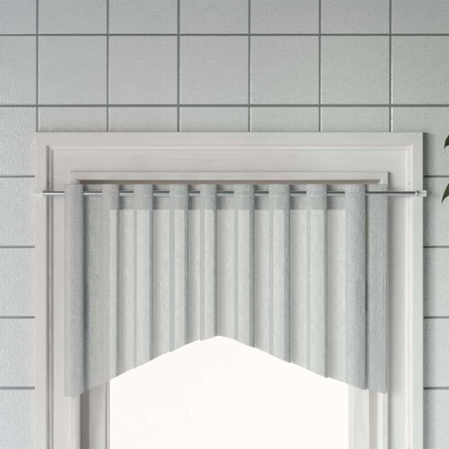  Karnise 2 kosa bele in srebrne 90–130 cm aluminij Cene