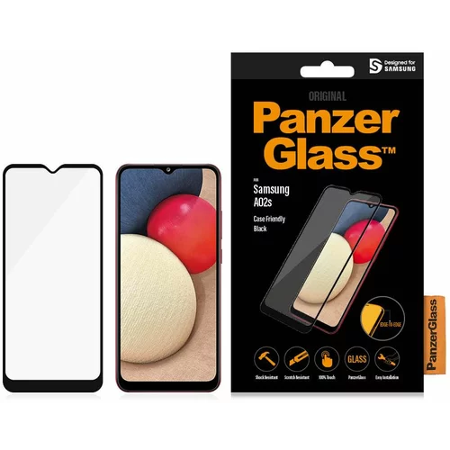 Panzerglass zaštitno staklo za Samsung Galaxy A02s case friendly black