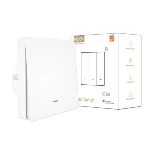 Moes® zs-b-eu1-wh-ms pametni prekidac eu beli smart zigbee( 400-1170 ) Cene