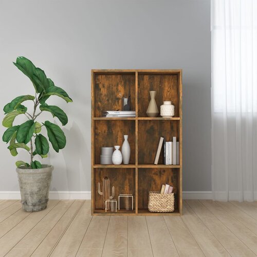 VidaXL Ormarić za knjige boja hrasta 66x30x98 cm od konstruiranog drva Slike
