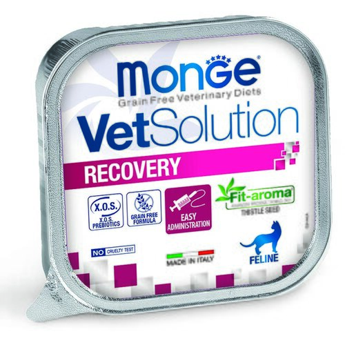 Monge Dijetalna hrana za mačke za oporavak organizma VetSolution Recovery, 100g Slike