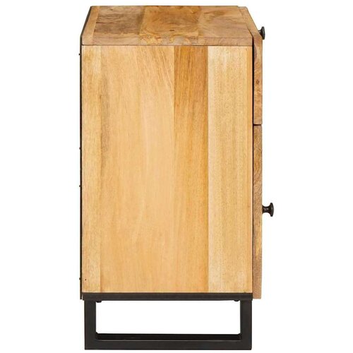  Noćni ormar Prirodna 50 x 33 x 60 cm Čvrsto drvo manga Slike