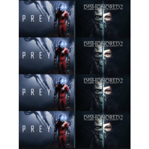 Steam prey + dishonored 2 bundle key (pc) global Cene