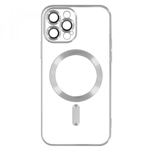  Silikonska futrola magsafe iphone 15 pro max silver Cene