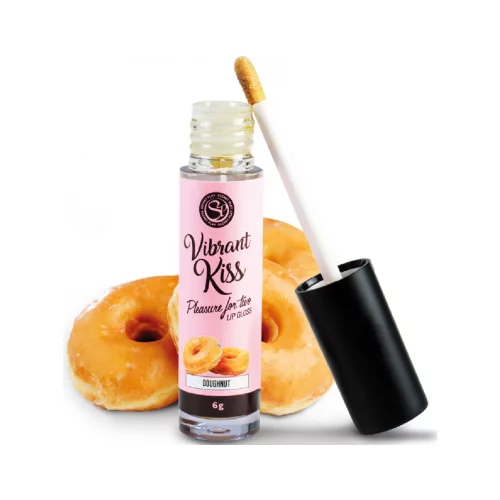 SecretPlay Stimulacijski balzam za ustnice Vibrant Kiss Doughnut