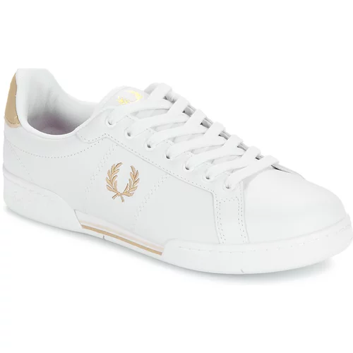 Fred Perry B722 Leather Bijela