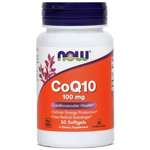 NOW Koencim Q10 100 mg, kapsule