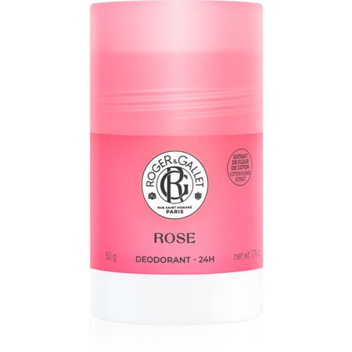 Roger &amp;amp; Gallet Rose trdi deodorant brez aluminijevih soli za 24 urno za&amp;scaron;čito za ženske 50 g Slike