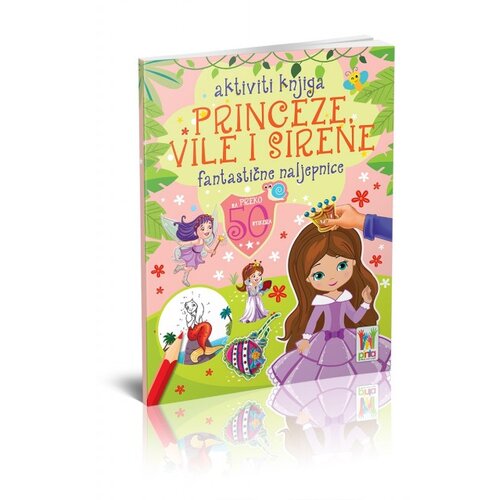 PINTA Fantastične naljepnice princeze, vile, sirene Slike
