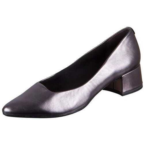 Tamaris Salonarji Pewter Leder Srebrna Slike