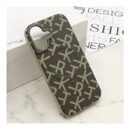 Magsafe Futrola monogram za iphone 16 (6.1) siva ( F125067 ) Slike