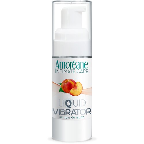AMOREANE lubrikant Liquid Vibrator Peach Cene