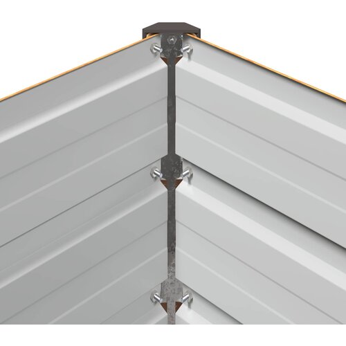  Povi&amp;scaron;eni vrtni krevet Prirodna 240 x 80 x 24 cm Slike
