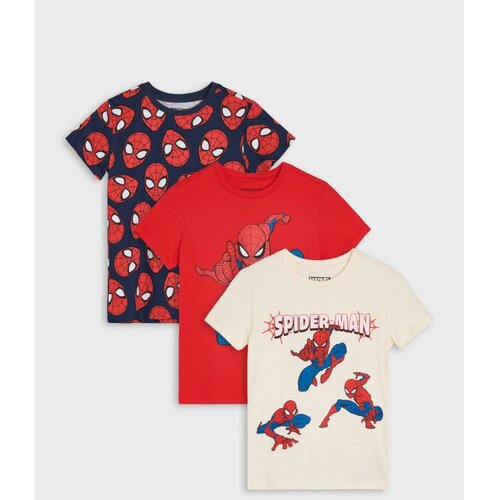 Sinsay Pamučne majice s printom 3 pack Spider-Man Cene