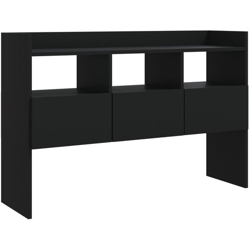 Maison Chic Komoda - Predalnik črna 105x30x70 cm iverna plo&amp;scaron;ča, (21716232) Slike
