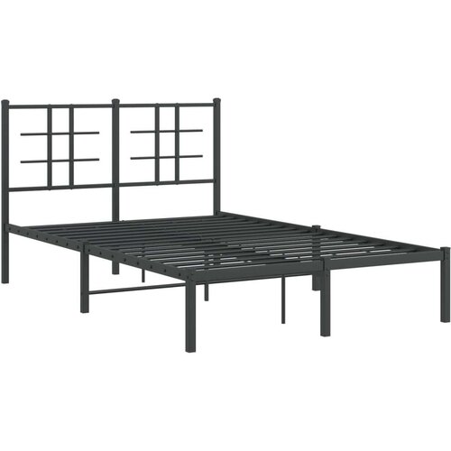 okvir za krevet s uzglavljem crni 120x190 cm Slike