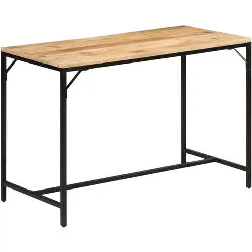 vidaXL Blagovaonski stol 110x55x75 cm od masivnog drva manga i željeza