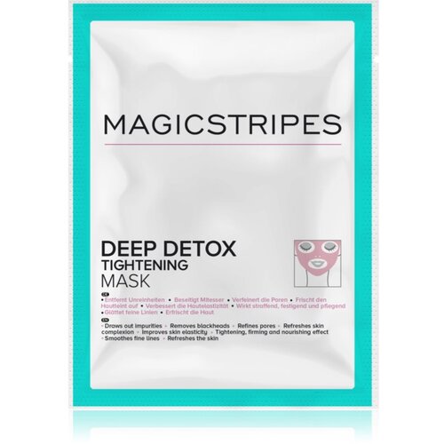 MAGICSTRIPES Deep Detox razstrupljevalna maska z učvrstitvenim učinkom 1 kos Cene