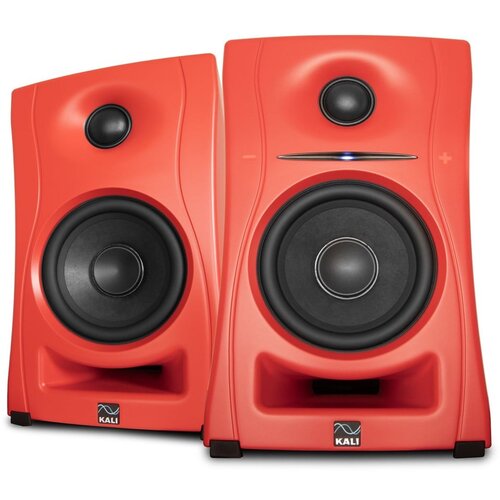 Kali Audio LP-UNF-R - a pair of Bluetooth monitor speakers (red) Cene
