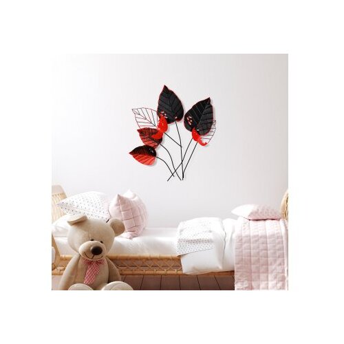 Wallity Zidna dekoracija List 1, 73x76x4cm, &amp;Scaron;arena Slike