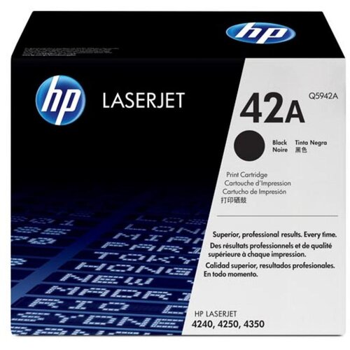 HP 42A/črna/original/LaserJet/tonerjev kartu&amp;scaron;a (Q5942A) Q5942A Slike