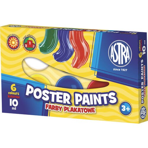 ASTRA Plakatne Barve - 6 Barv, 10 ml```, (22138267) Cene