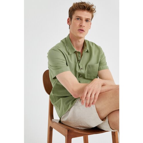 Koton Men&amp;#039;s Short Sleeve Shirt Cotton Slike