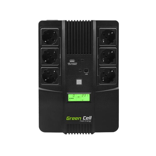 Green cell UPS brezprekinitveno napajanje AiO 800VA Slike