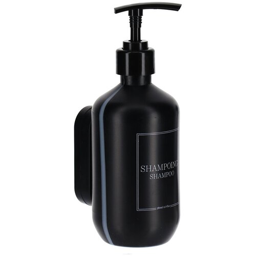 Tendance Dozator za sapun, Nosač za zid, Crni, 380 ml Slike