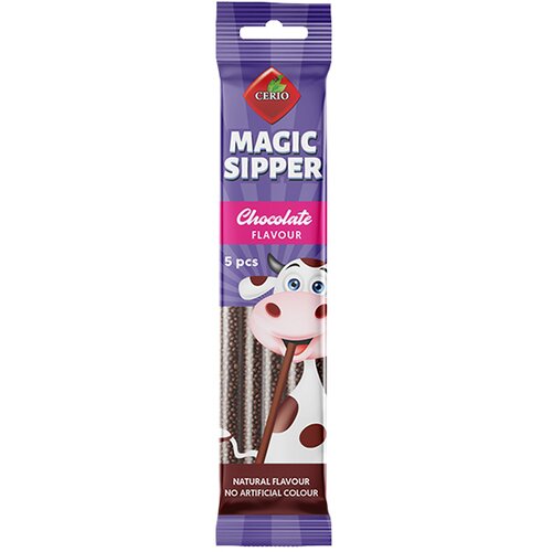 Cerio Čokoladna slamčica Magic Sipper, 30g Slike