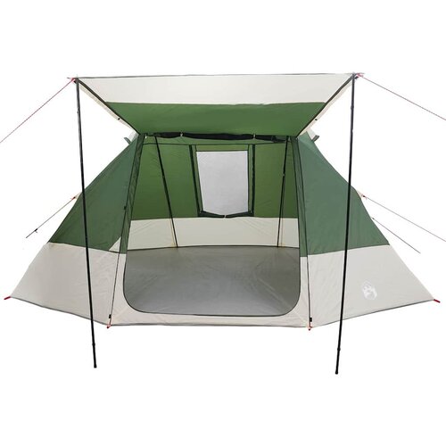  Kamping &amp;scaron;ator s krovom Zelena 482 x 360 x 227 cm taft Slike