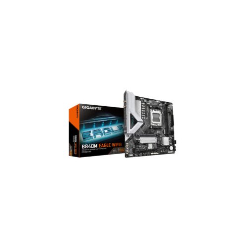 Gigabyte MB B840M EAGLE WIFI6 AM5; 2xDDR5; 2xM.2; 4xSATA 7xUSB; HDMI, DP; USB Type-C, mATX; Cijene
